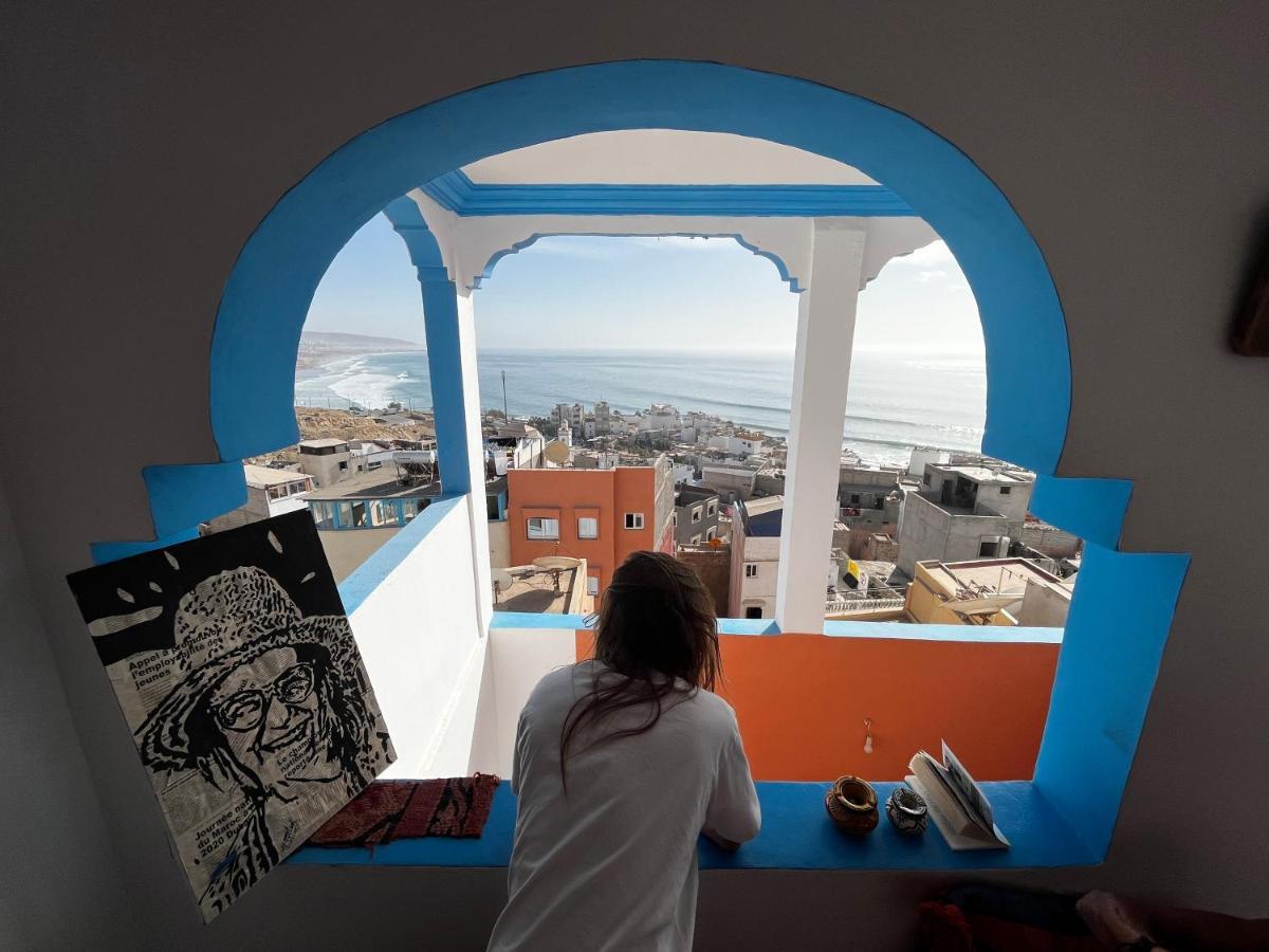 Binic Surf House Bed and Breakfast Taghazout Eksteriør billede