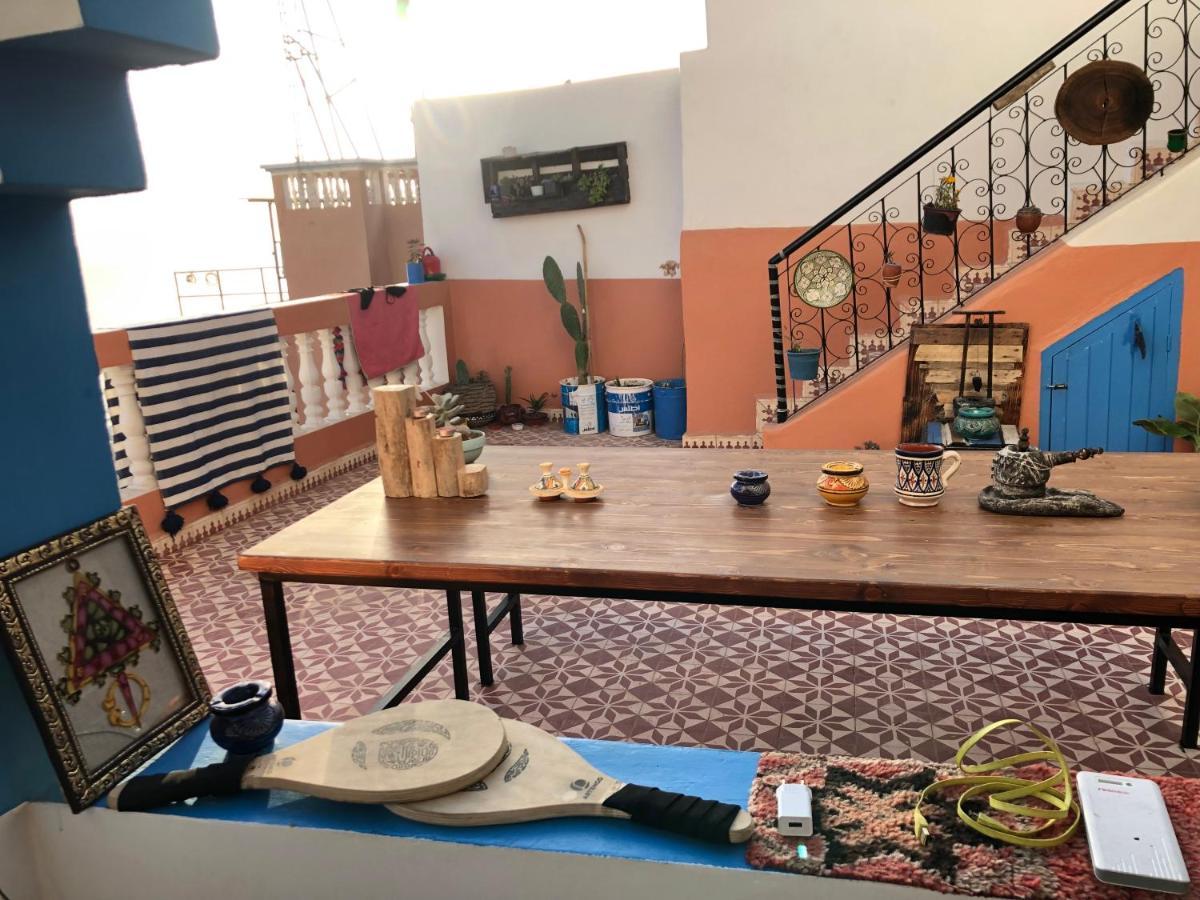 Binic Surf House Bed and Breakfast Taghazout Eksteriør billede