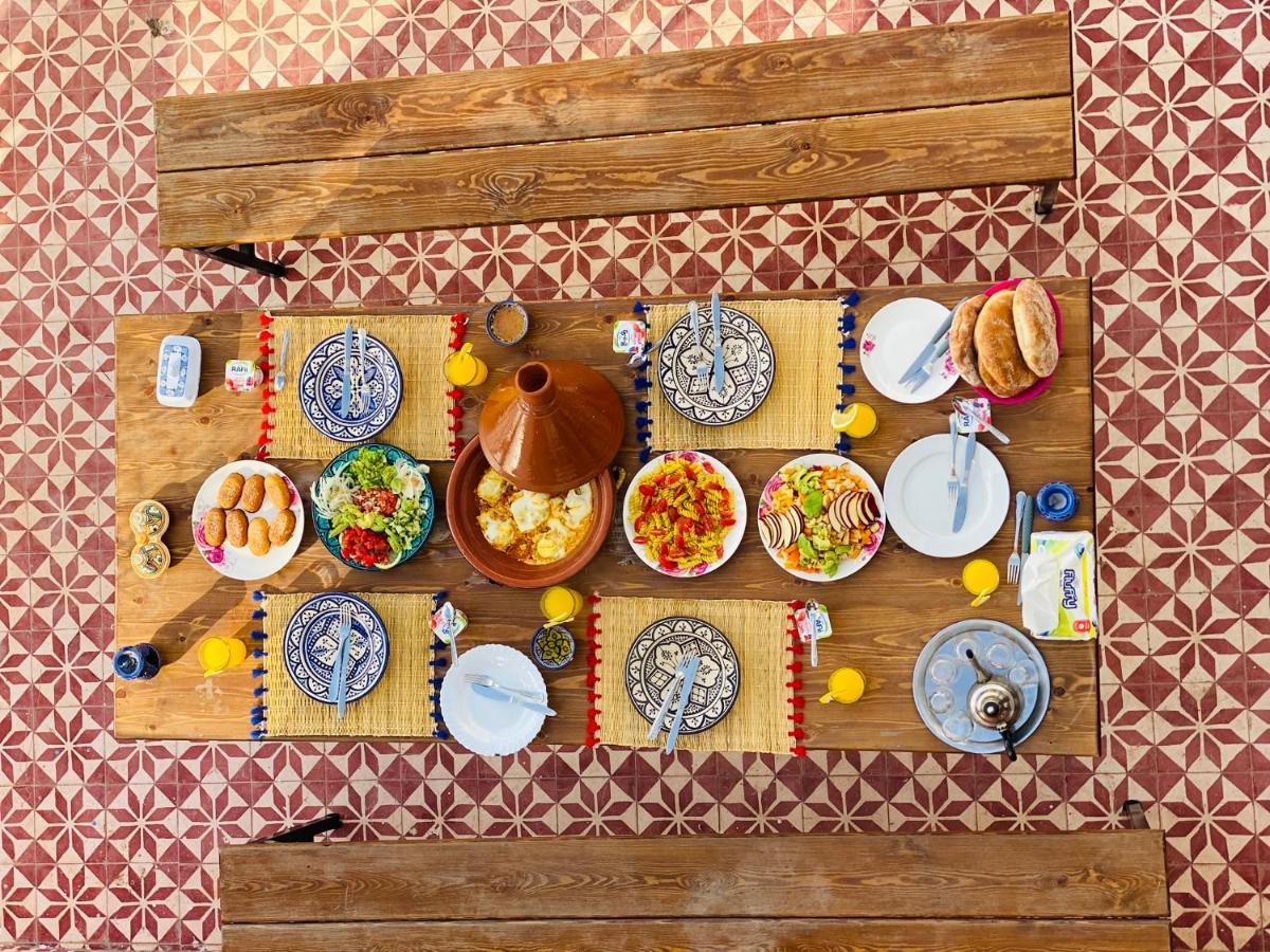 Binic Surf House Bed and Breakfast Taghazout Eksteriør billede